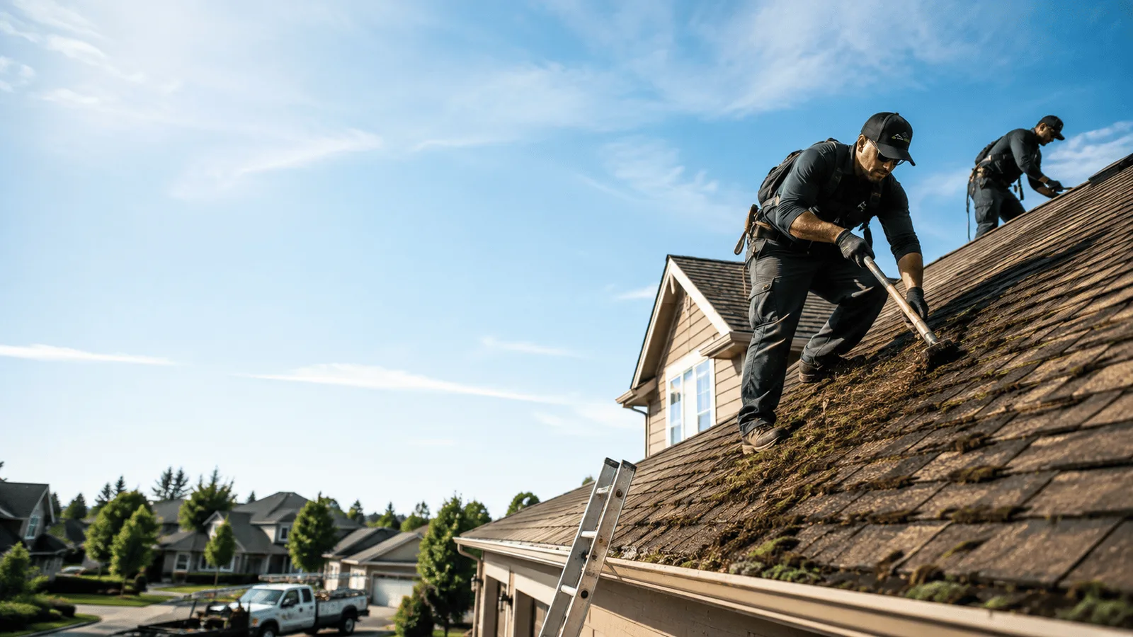 Roof Moss Removal in Pep, TX near me